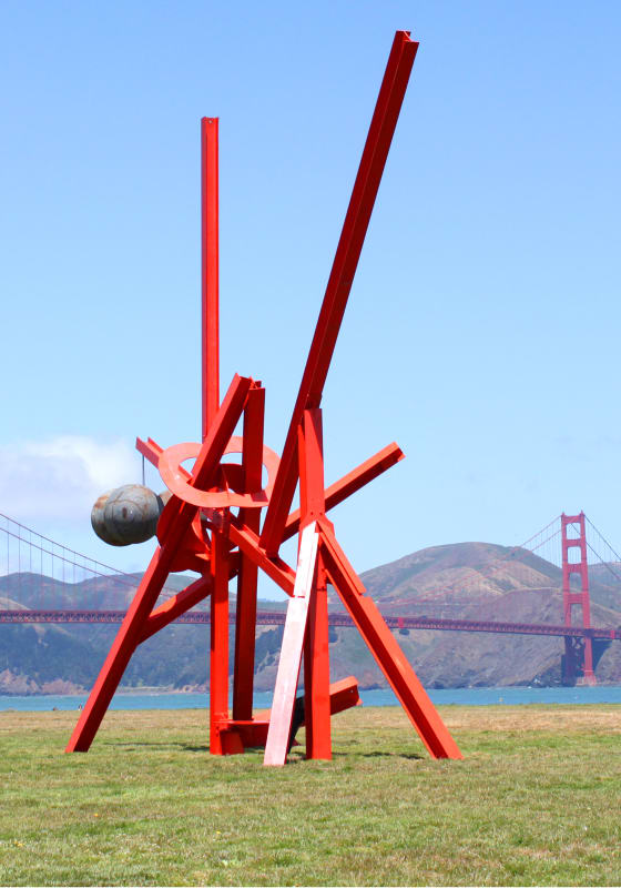 Mark di Suvero takes root at Crissy Field