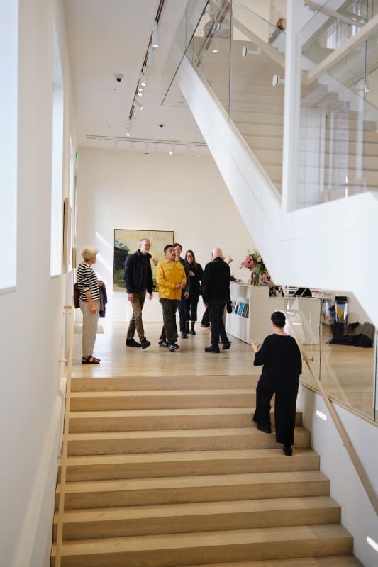 Opening reception for '55 Years: Isn't That long Enough?' Photography by Daria Voit.