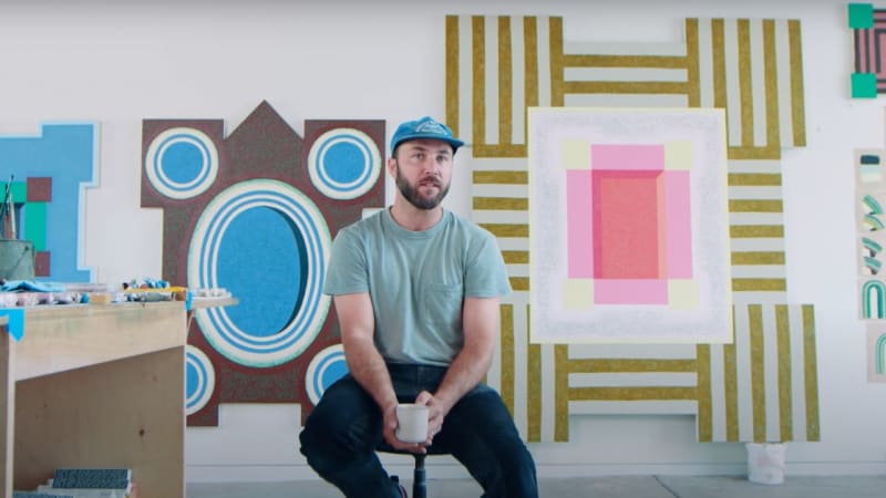 Matt Kleberg: the Making of Bless Babel at Berggruen Gallery