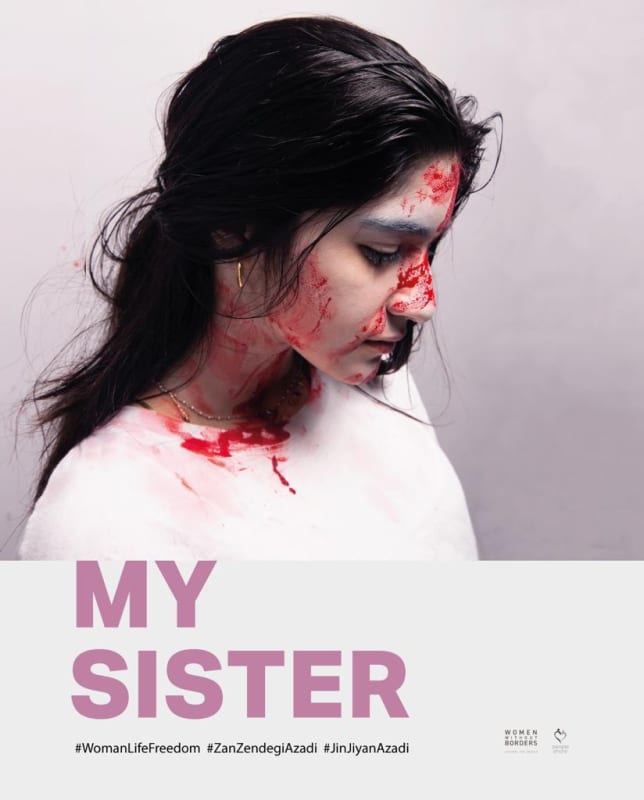 Gottfried Helnwein, "My Sister", 2023