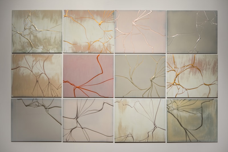 Matthew Day Perez, Meander 3, 2017, kilnformed glass