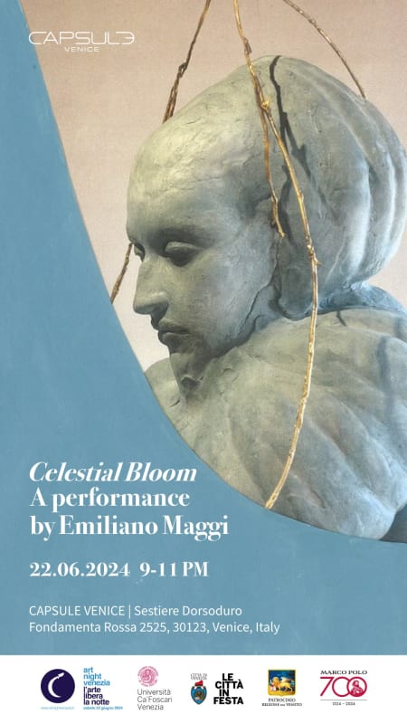 EMILIANO MAGGI｜CELESTIAL BLOOM @ Venice Art Night 2024