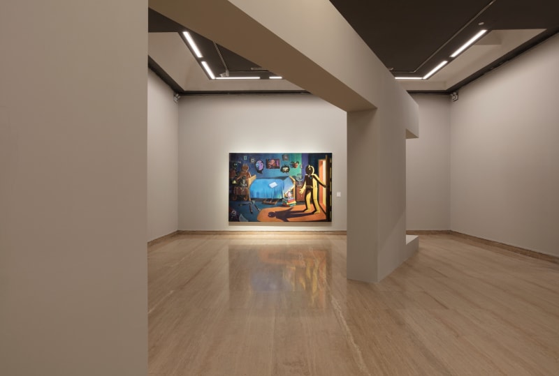 "My Bedroom," on view at the National Art Museum of China in Beijing