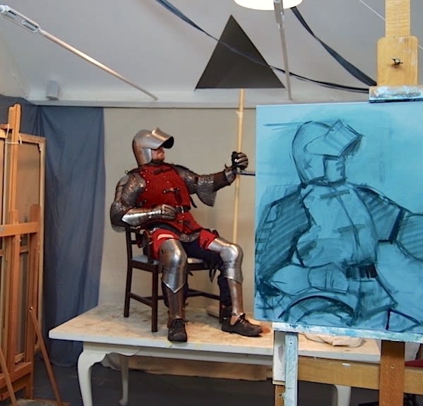 Painting Tudor Jones