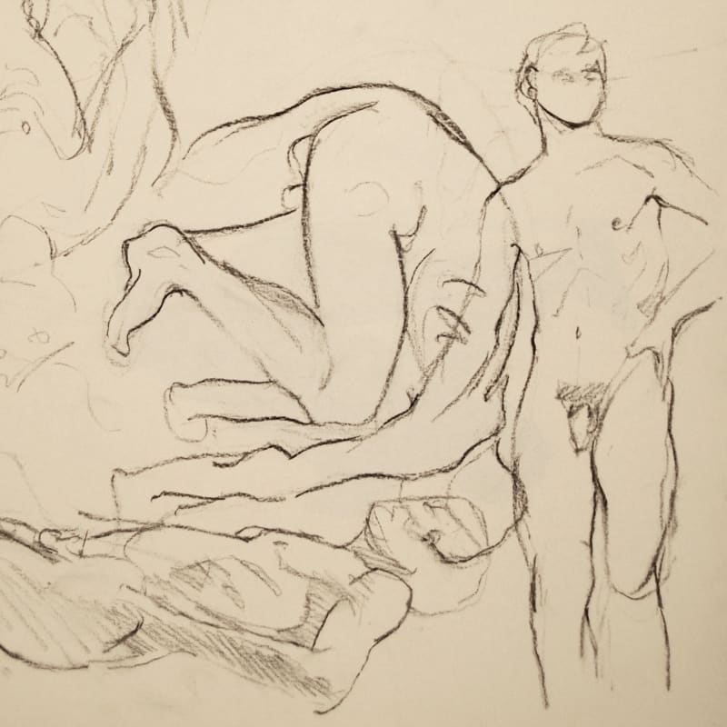 Sunday life drawing sessions