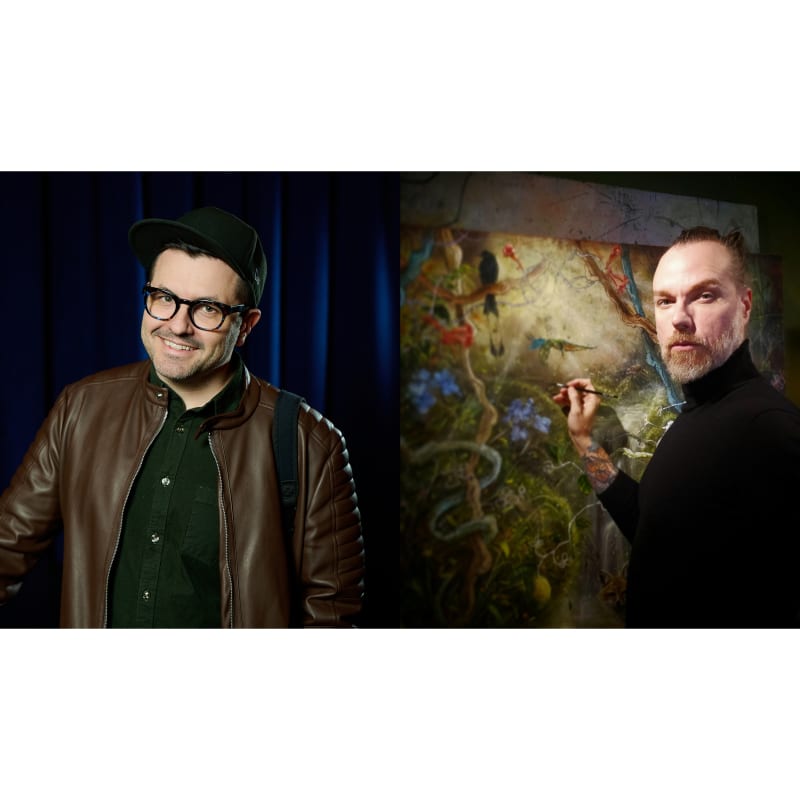 Connecting with Nathaniel Galka, Dialogue with the artist and Justin Negard