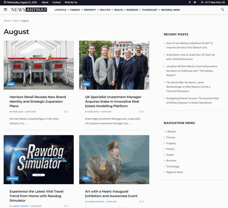 News Anywhere article on Sudden Cardiac Art Exhibition