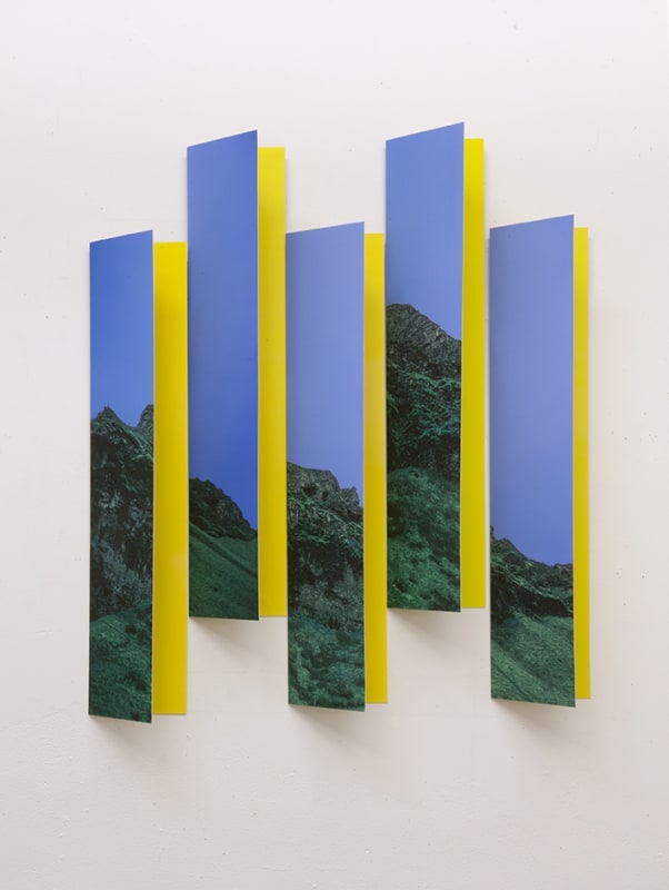 Mar Hester, Image//Object I, digital photograph on aluminum, 28 x 25 x 4 inches