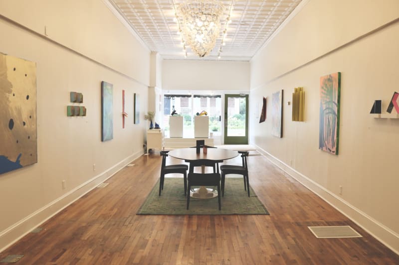 The Raleigh-Durham Girl features Charlotte Russell Contemporary