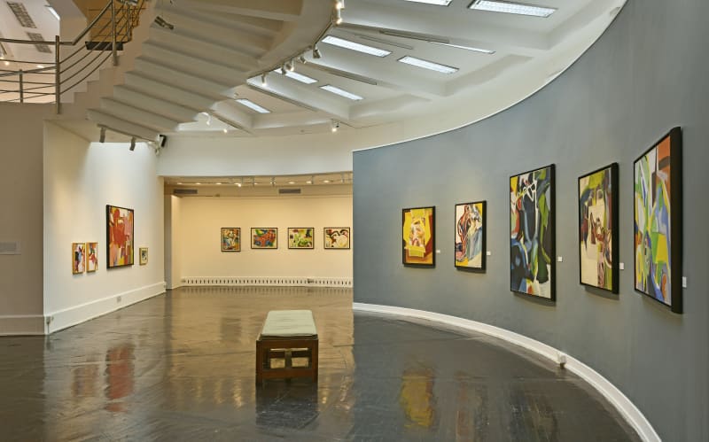 Mehlli Gobhai Don't ask me about color, Display View, 2020 level 2, The NGMA, Mumbai