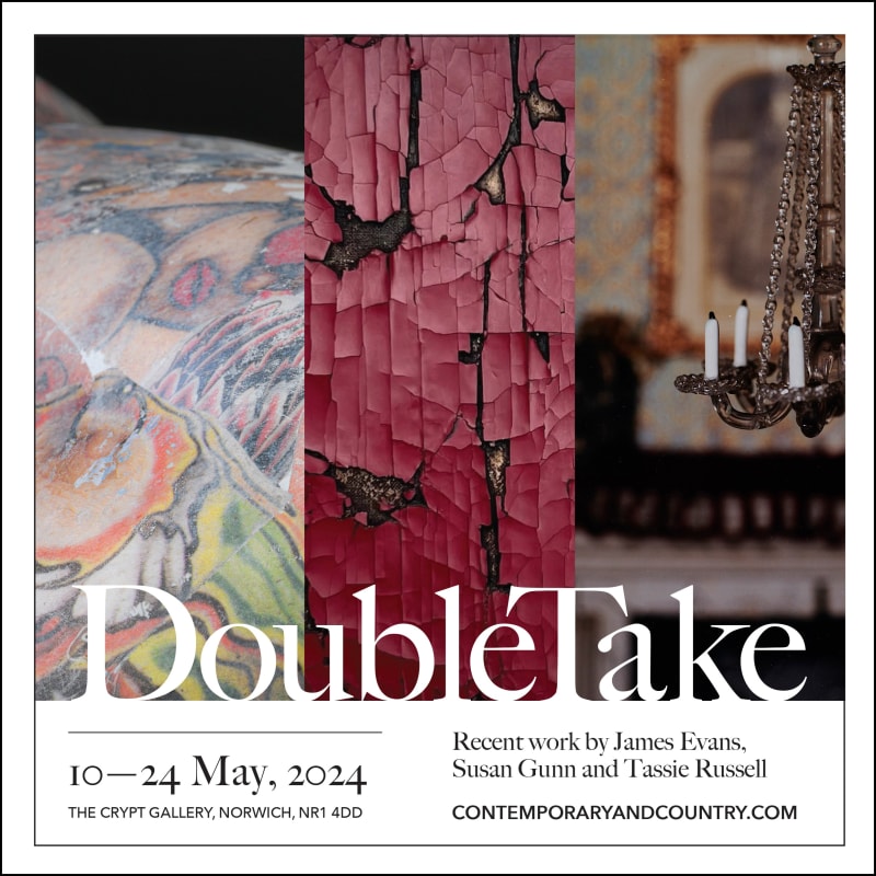 Double Take, Recent work by James Evans, Susan Gunn, and Tassie Russell