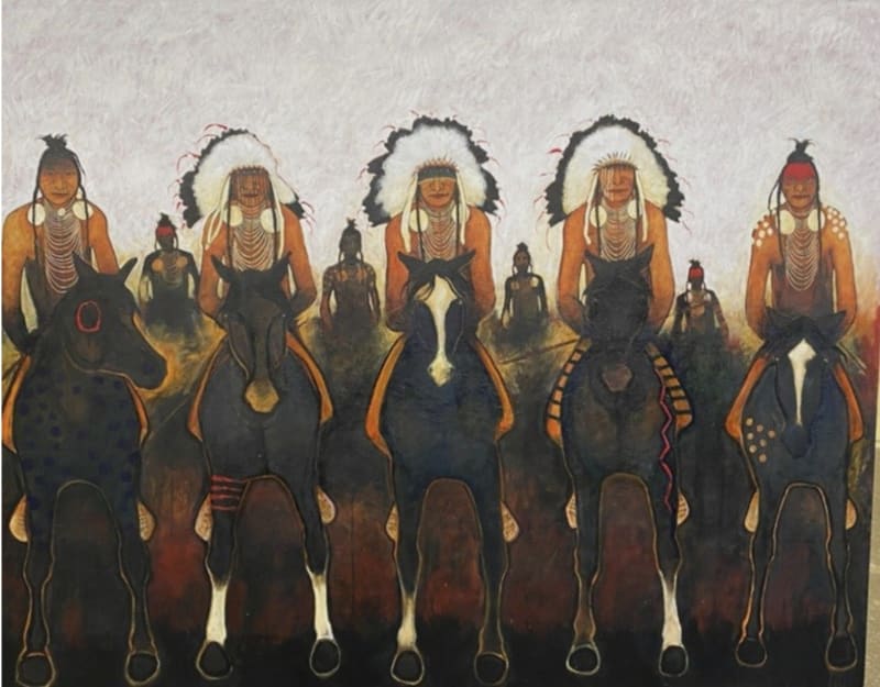Crow Indians / Ready for the Charge, Kevin Red Star - Artist Talk & Exhibition