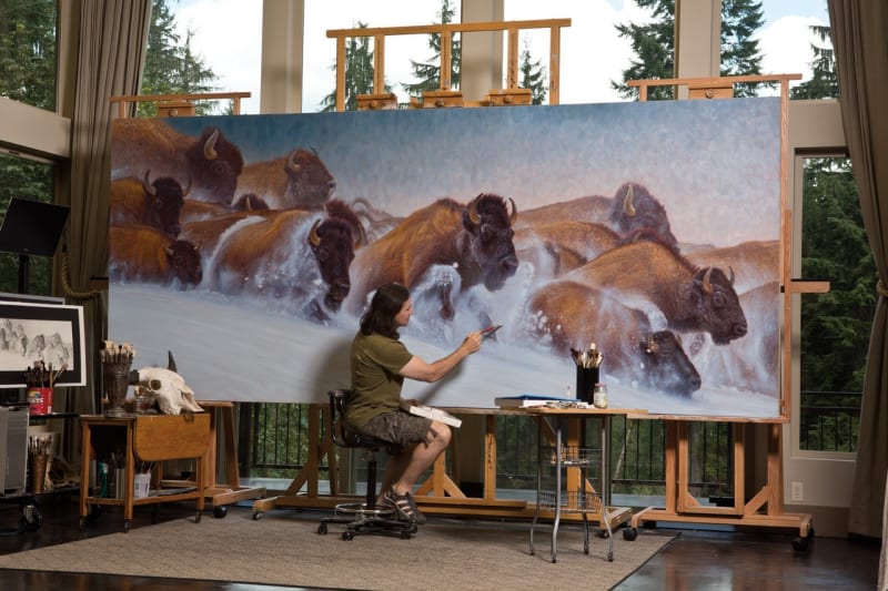 COLD AIR DEEP POWDER, ARTIST RECEPTION John Banovich