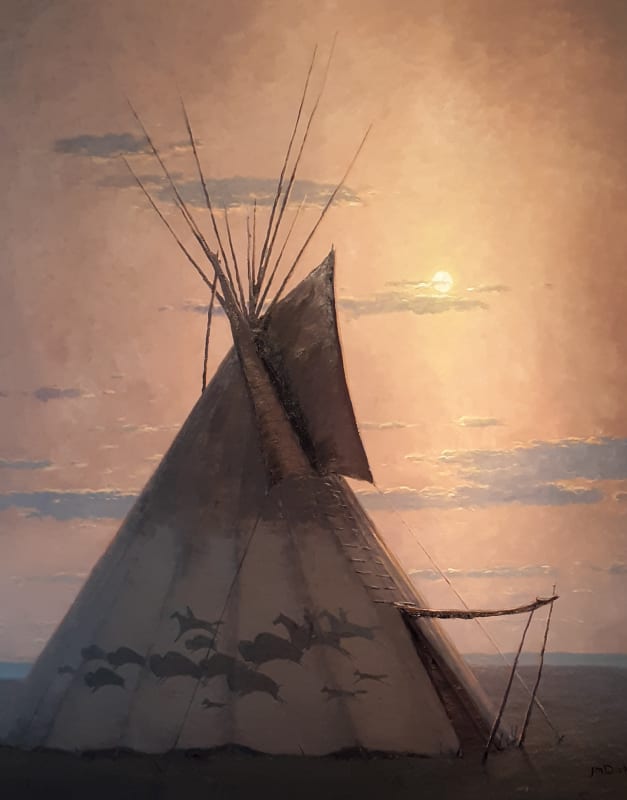 UNDER THE BIG SKY, ARTIST RECEPTION - Jim Dick