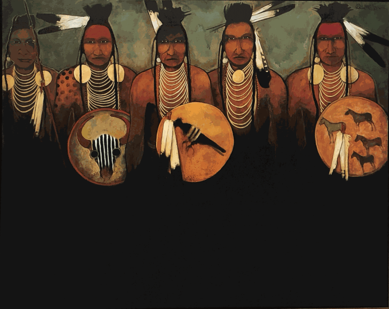 ABSALOOKA CAMP PROTECTORS, Artist Exhibition - KEVIN RED STAR