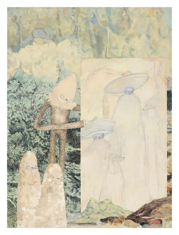 The Adventurers, 2024 Oil on plywood 79 x 59 cm 31 x 32 in