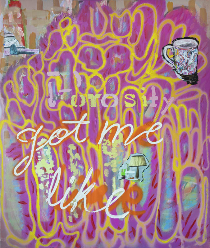 Sam Samiee, Porosity Got Me Like, 2020 Acrylic on Canvas 130 x 110 cm 51 1/8 x 43 1/4 in