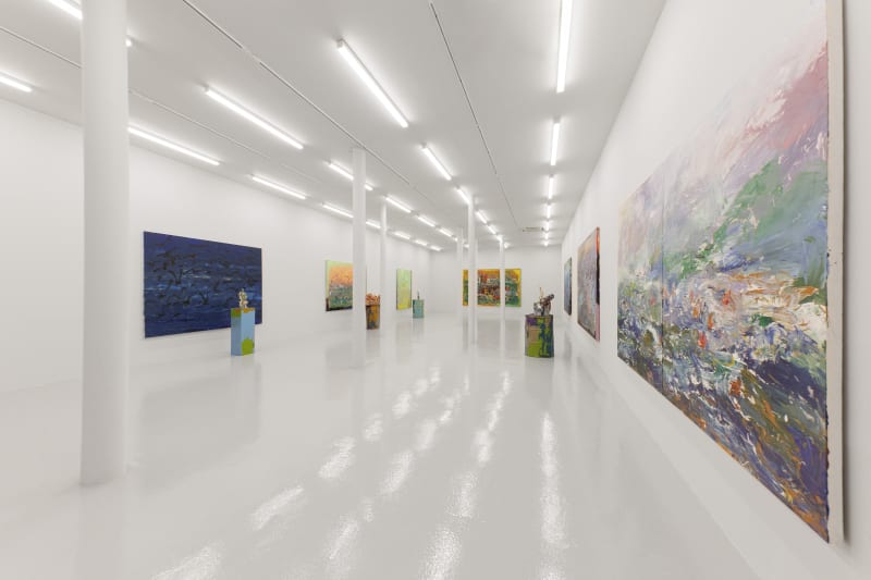 Ghasemi Brothers, Untitled, 2022, Acrylic on canvas 210 x 305 cm