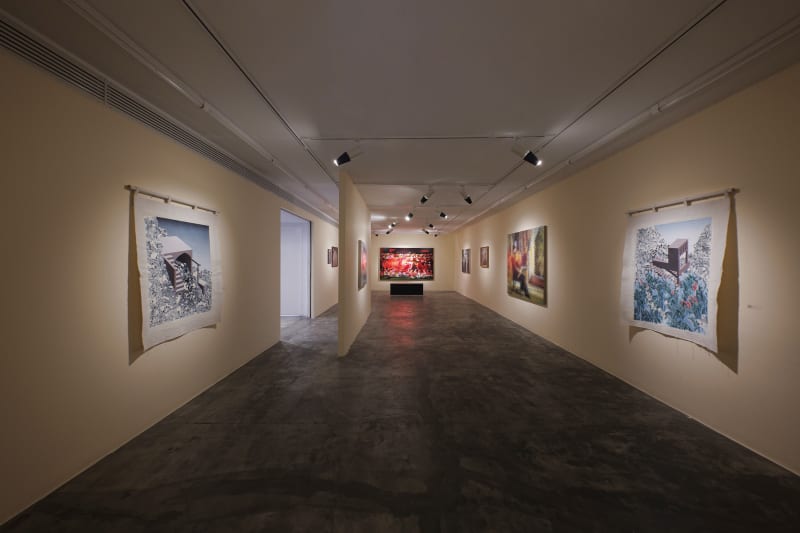 Installation View of Broken Truth at +2 Gallery, 2023 Photo by Matin Jameie
