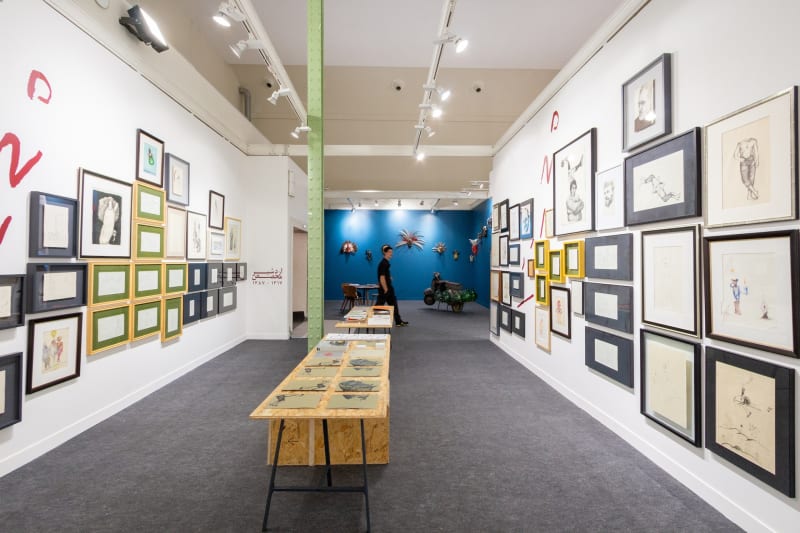 Installation View of Dastan's Booth at Fiac 2019