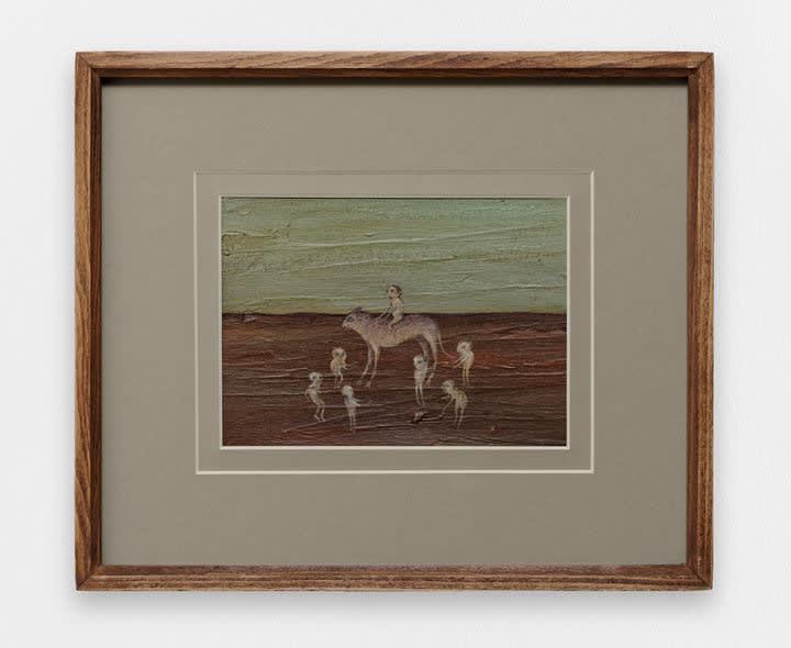 Peybak, Abra-chah, The Well of Abrakan #07 (2019). Mixed media on cardboard. 22.5 x 26.5 x 3 cm. © Aurélien Mole. Courtesy Galerie Georges-Philippe and Nathalie Vallois, Paris.