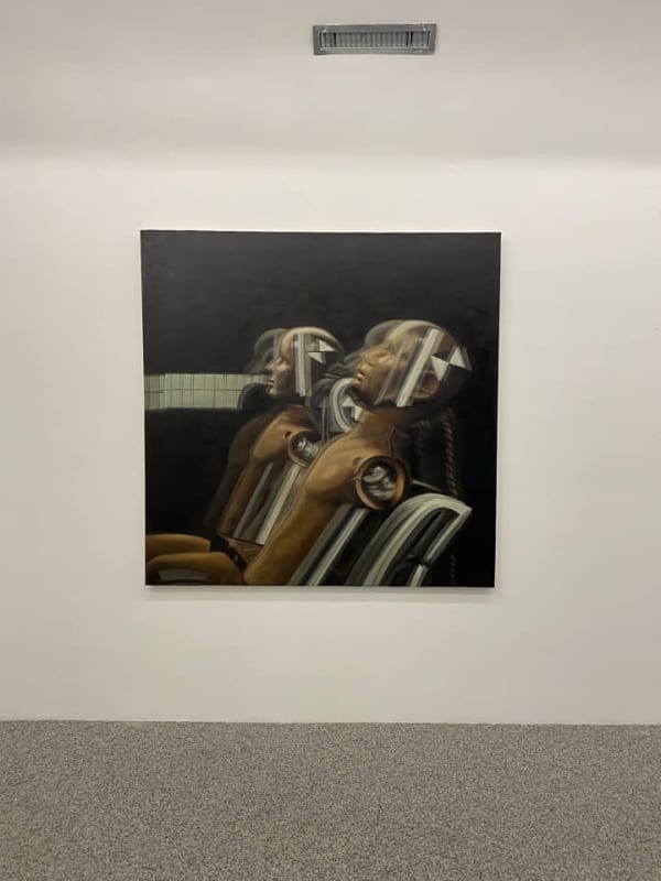 Installation view of Nasser Bakhshi's work at Pedrami Gallery