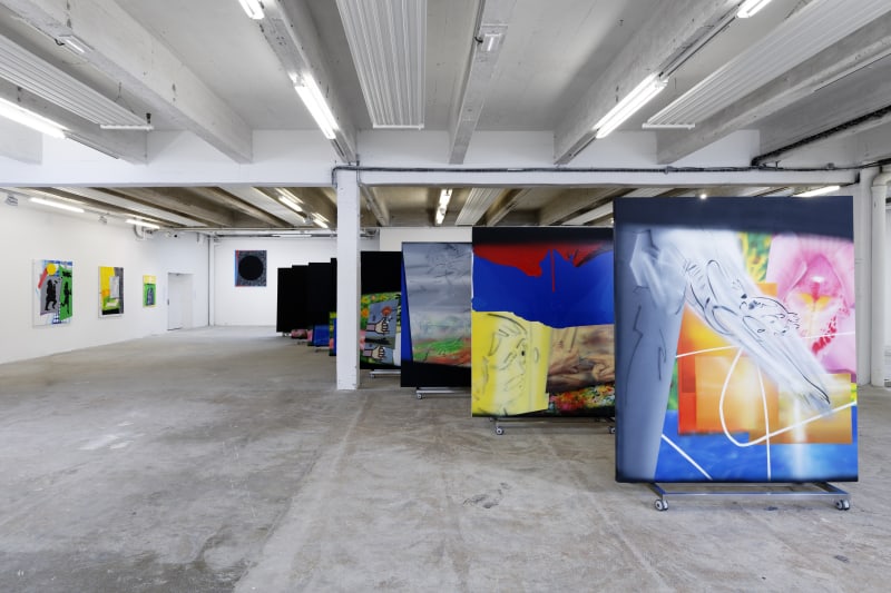 Hoda Kashiha, "I'm Here, I'm not Here", 2022, Exhibition view - Passerelle Centre d'art contemporain, Brest ©️ photo : Aurélien Mole