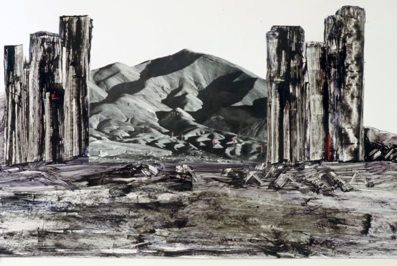 Behjat Sadr, “Untitled,” circa 1990, Credit: Institute of Arab and Islamic Art