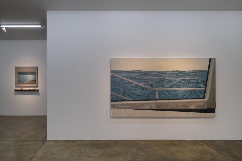 Installation View of A Pale Surviving Sight, at 009821 Projects