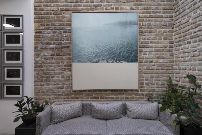 Installation View of A Pale Surviving Sight, at 009821 Projects