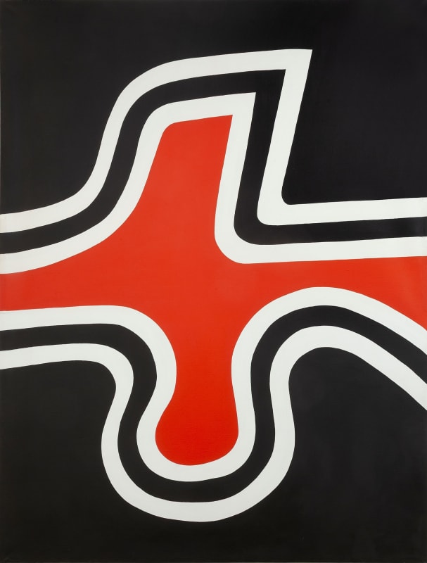 Robert Huot, Red, Black, White, 1963