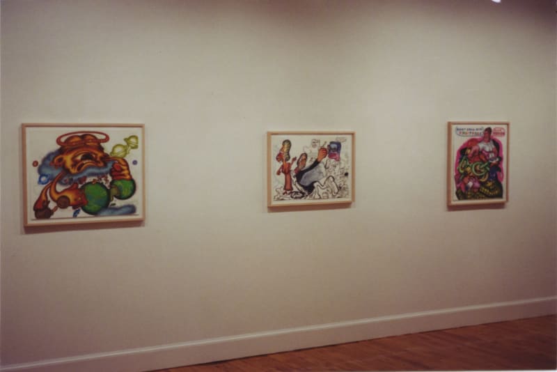 PETER SAUL, Recent Drawings