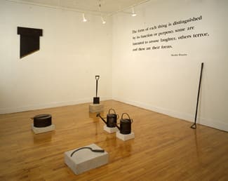 IAN HAMILTON FINLAY, Garden Works