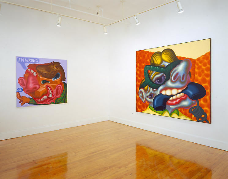 PETER SAUL, Heads 1986-2000