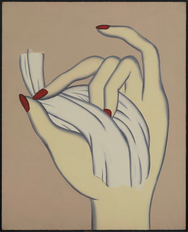 Untitled (Hand), 1971 Christina Ramberg. Collection of Frank Williams, Wellesley, Massachusetts. © The estate of Christina Ramberg. Stewart Clements Photography.