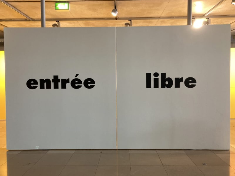 Suzanne Lafont, Entrée Libre, 2023 Exhibition view Courtesy of the artist & Carré d'Art, Centre d'Art Contemporain de Nîmes