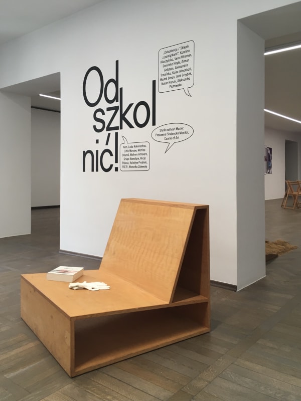 Exhibition view, Deschool!, 2022, Arsenal Gallery, Bialystok