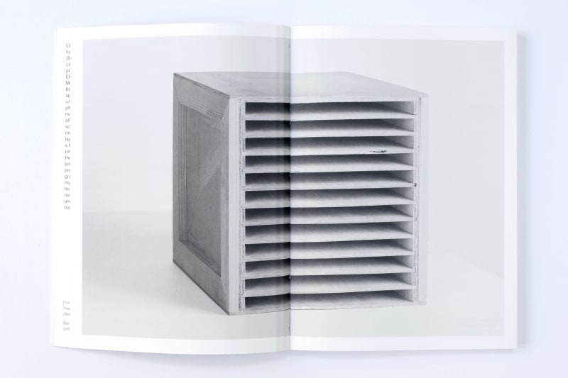 Jeff Weber, Image Storage Containers, 2023, 112 p., 24 x 17.1 cm, edition of 600 copies Photography: Gevaert Editions