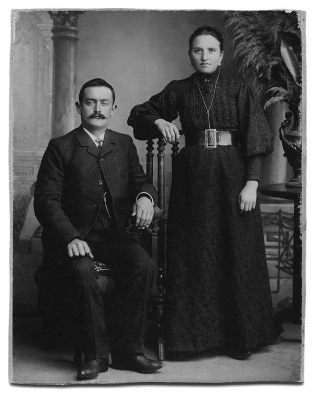 The artist's grandparents, Tbilisi, 1907