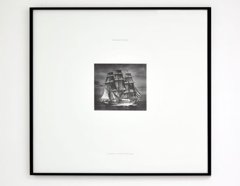 John Murphy, The Joseph Conrad Series, 2003, etching on offset and serigraphy (text), series of 26 prints, 85 x 100,5 cm