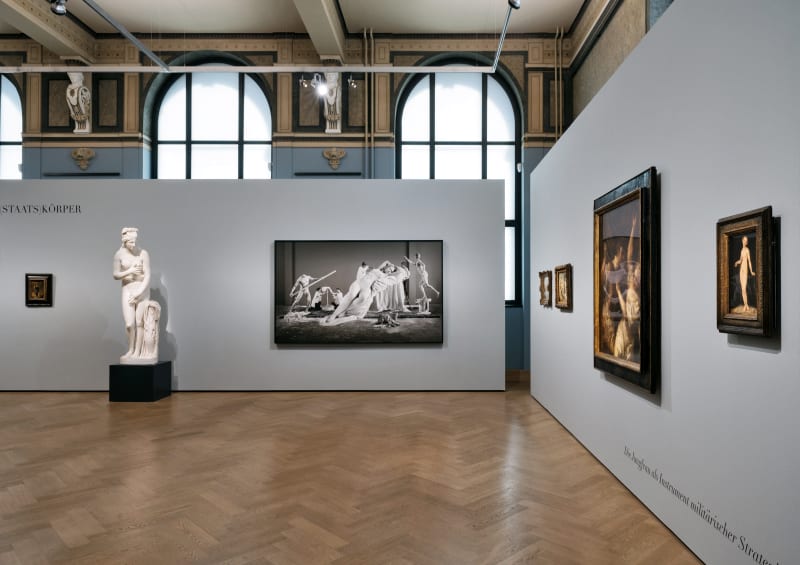 Exhibition view © Art Collections of the Academy of Fine Arts Vienna, photo: Iris Ranzinger