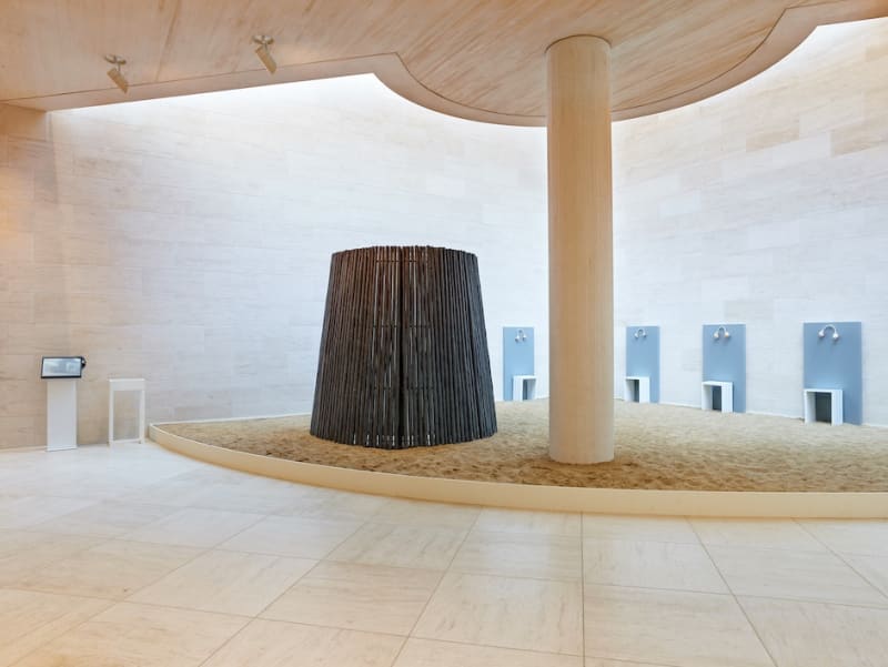 Building Philosophy, Cultivating Utopia, exhibition view, 2019, MUDAM Luxembourg
