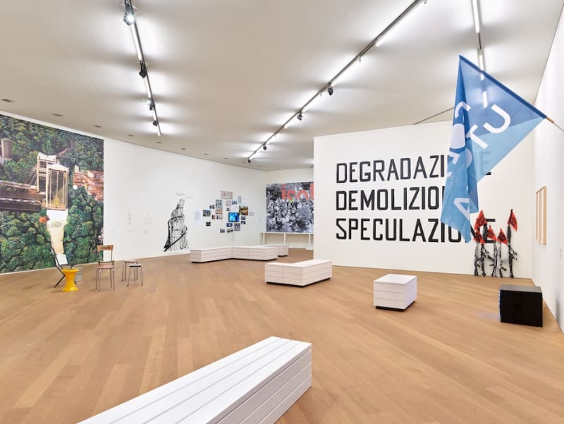 Building Philosophy, Cultivating Utopia, exhibition view, 2019, MUDAM Luxembourg