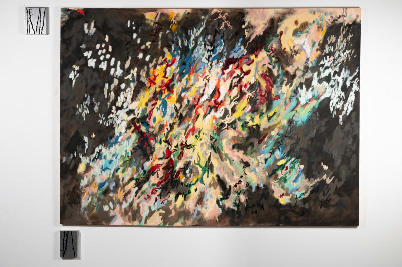 Rebirth, 2025, Oil on canvas, 180x247cm