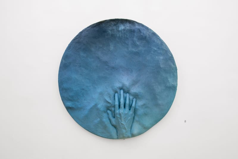 Alia Talhouni, Echo of touch, 2024, Rsin, 53x53cm