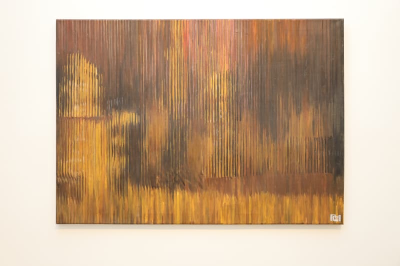 Asmaa Mohammed Shamakh, Checkmate, 2024, Interactive Painting, 42x60cm