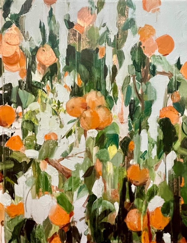 Marwa Najjar, Untitled, 2022, Oil on canvas, 70x55cm