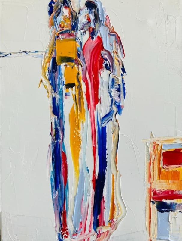 Rana Safadi, Untitled, 2020, Oil on canvas, 40x30cm
