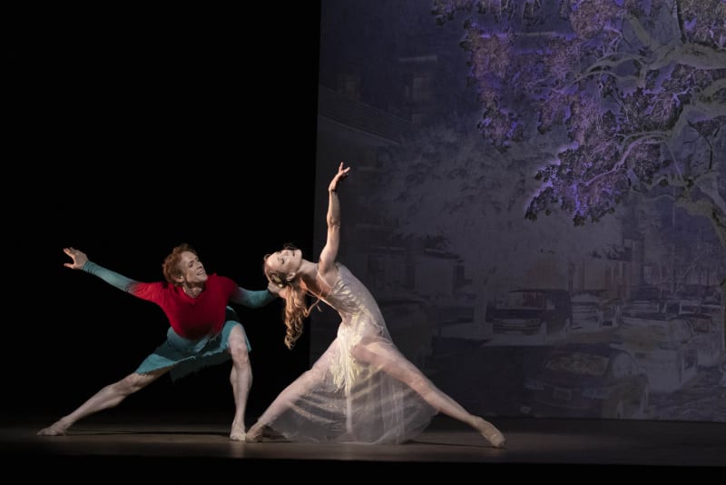 Edward Watson and Sarah Lamb in The Dante Project, The Royal Ballet. Photo: Andrej Uspenski