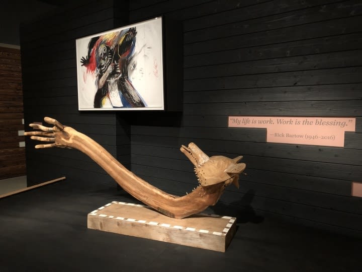 Rick Bartow Reviewed in Hyperalllergic